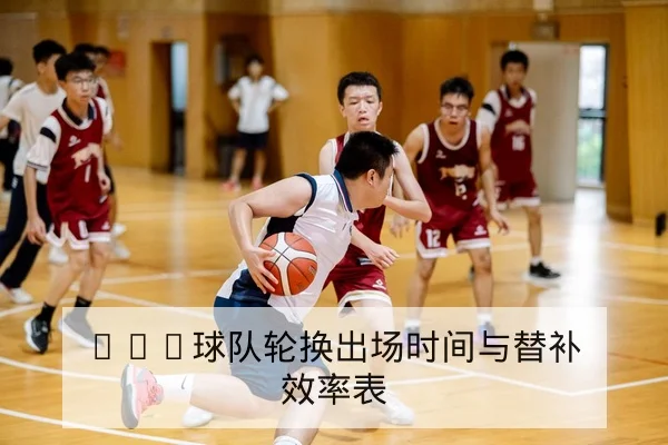 CBA球队轮换出场时间与替补效率表